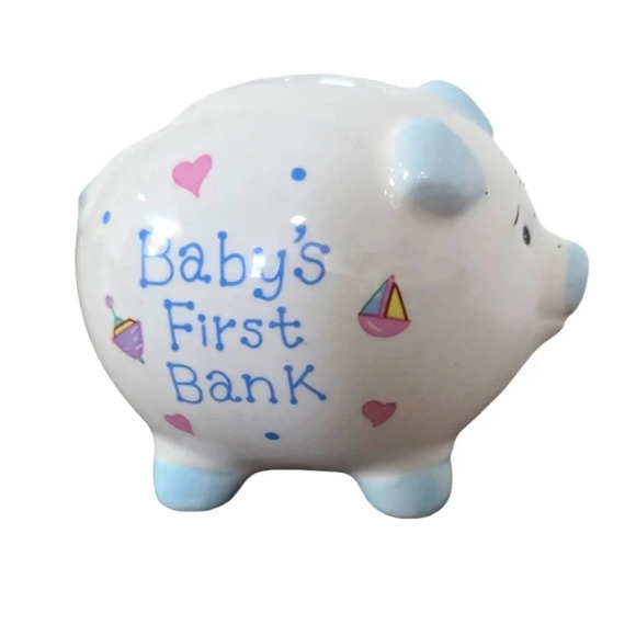 Baby's First Piggy Bank - Picture 1 of 3